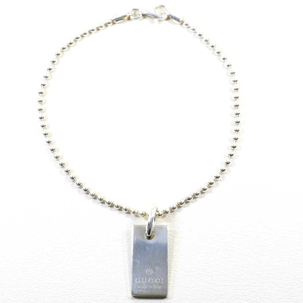 GUCCI Silver Charm Bracelet